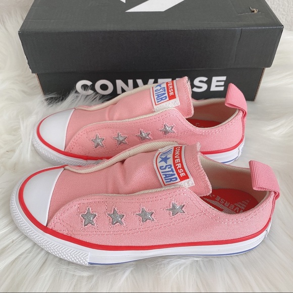 Converse Chuck Taylor Girls' Teen Slip On Sneakers - Picture 2 of 7